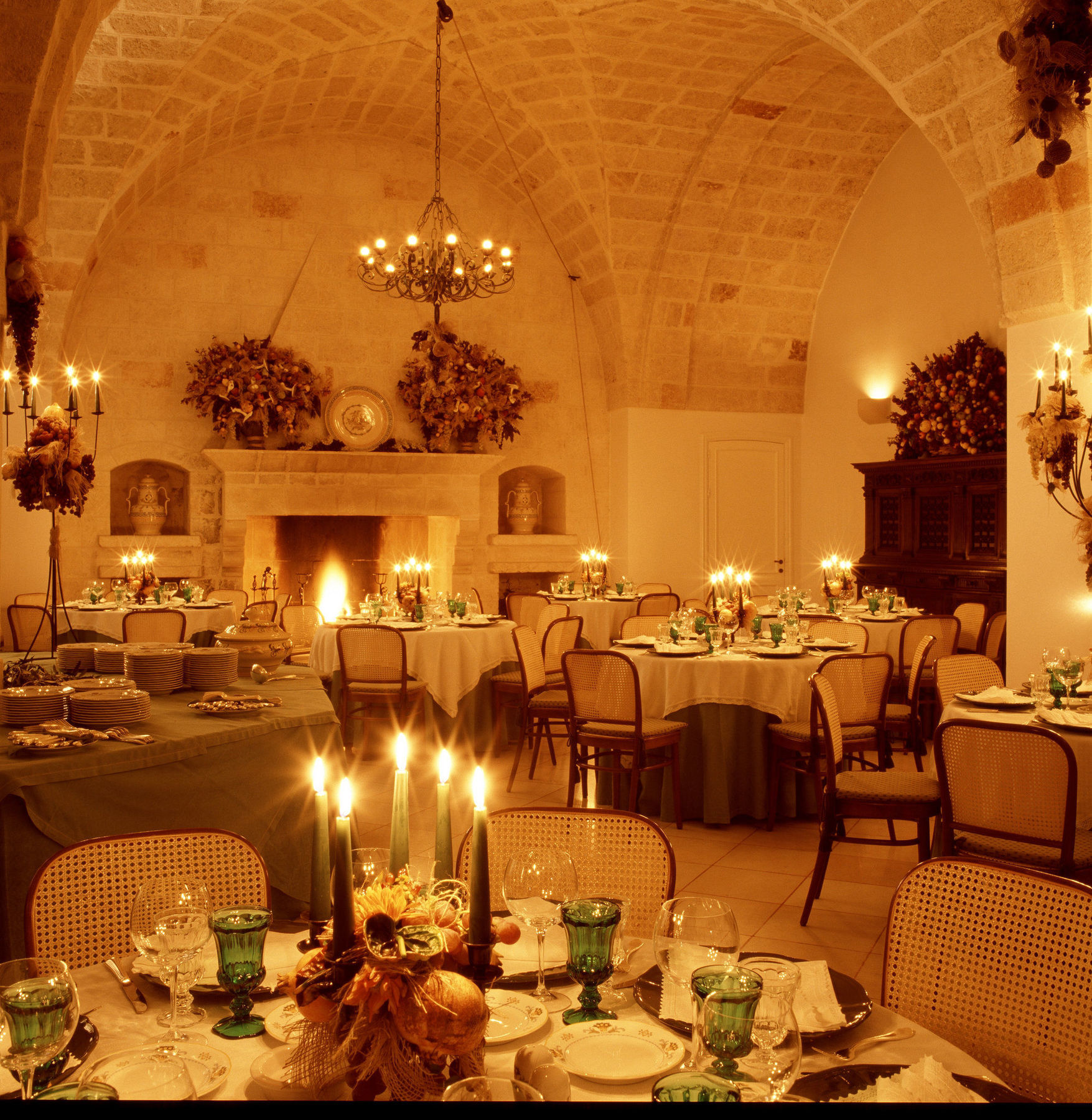 Masseria San Domenico Savelletri Étterem fotó